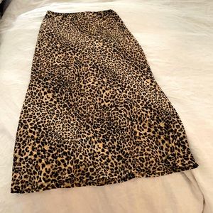 Leopard skirt- new with tags